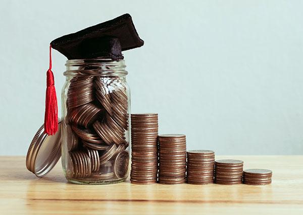 Money Jars Graduation Cap